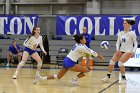 Volleyball vs Babson  Wheaton Women's Volleyball vs Babson College. - Photo by Keith Nordstrom : Wheaton, Volleyball, VB